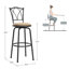Tabouret pivotant à hauteur réglable Basche