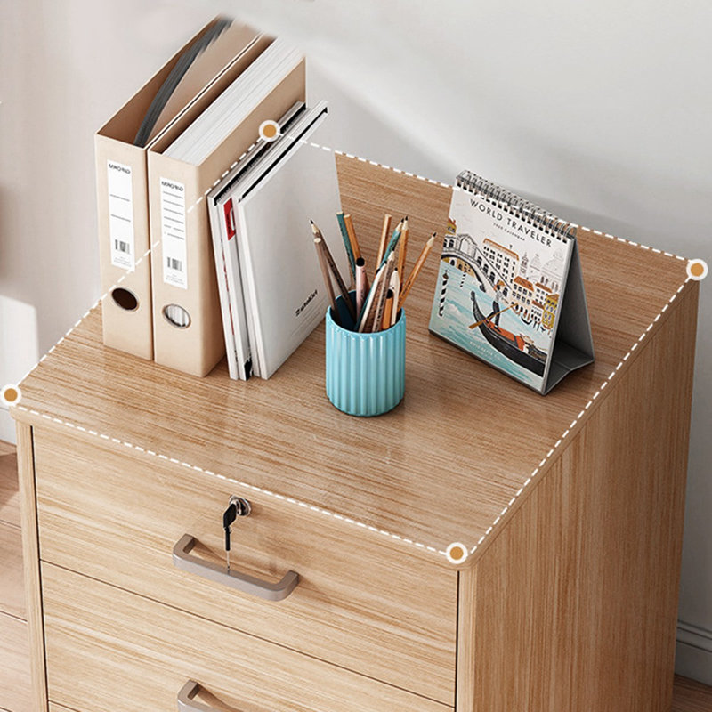 37cm Wide 3 -Drawer File Cabinet
