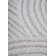 Gallery Geometric Machine Woven Cream White Area Rug