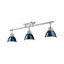Plafonnier semi-encastré 3 lumières Bryannah-107150107-107150121