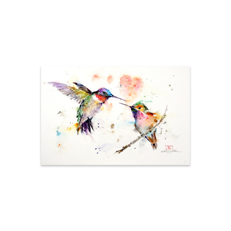 «Hummingbirds» par Dean Crouser - impression non encadrée
