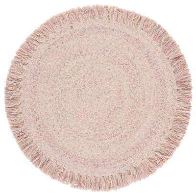 Tapis d'intérieur tressé à la main sans motif