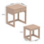 Limestone Tidore 2 Piece Nesting Bedside Table Set with Drawer-116644037