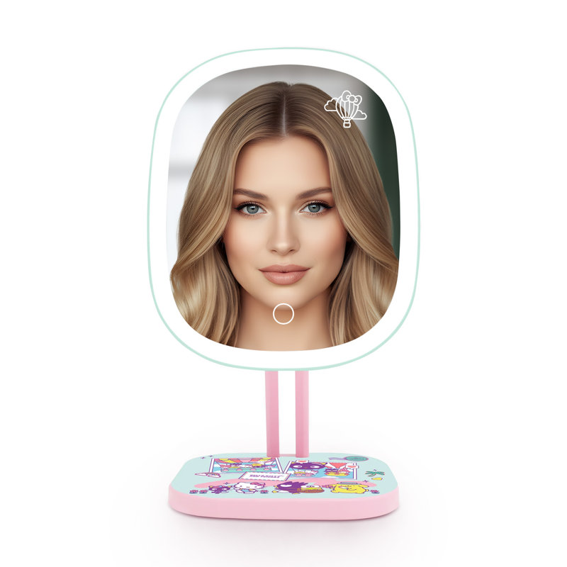 Miroir de maquillage à DEL Hello Kitty And Friends