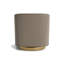 Cooper Upholstered Swivel Barrel Chair-901905615-901905616