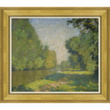 Shady Canyon Giclee On Canvas by David Phoenix