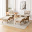 Chaise longue avec repose-pieds Bushea-15484539