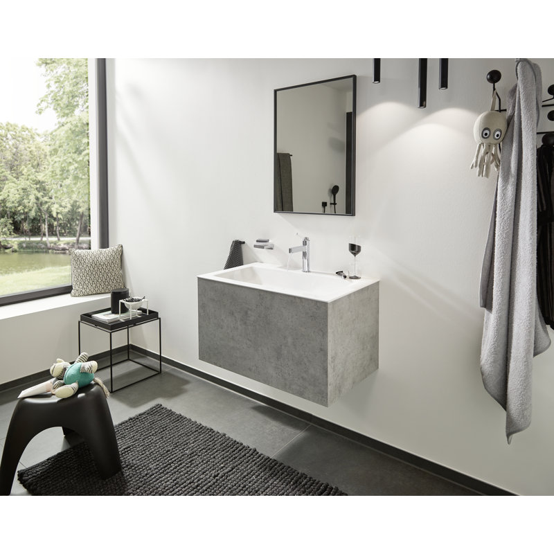 Finoris Single-Hole Faucet with Pop-Up Drain, Chrome
