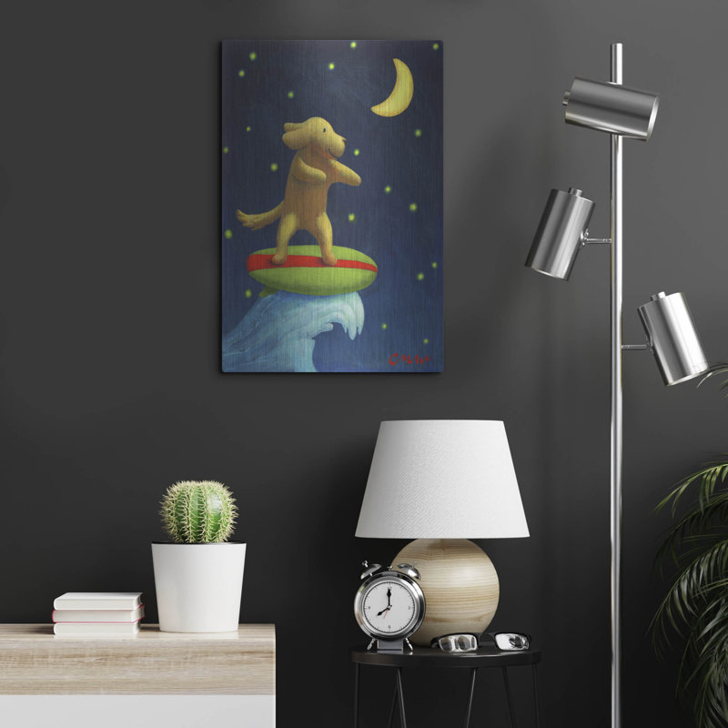 «Night Rider» par Chris Miles, H 24 po x l 16 po