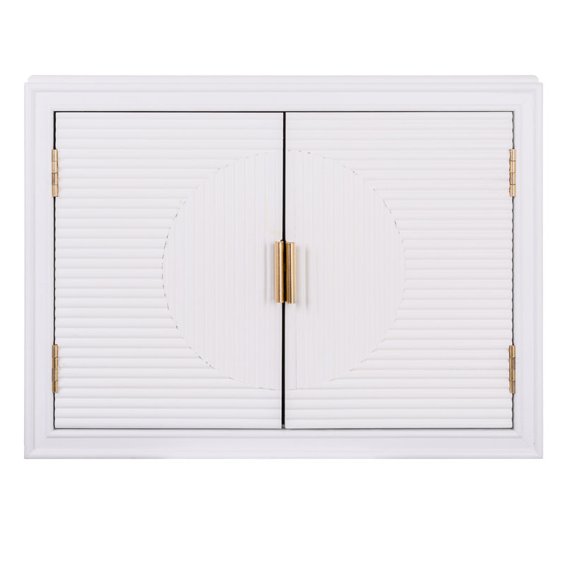 Turbotville Solid Wood 2 - Door Standard Accent Cabinet