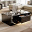 Solid Coffee Table with Storage-1408643527