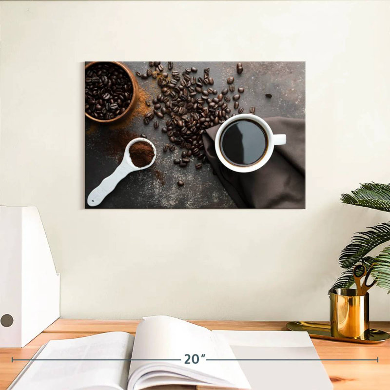 Coffee Stages, 8" H x 12" W