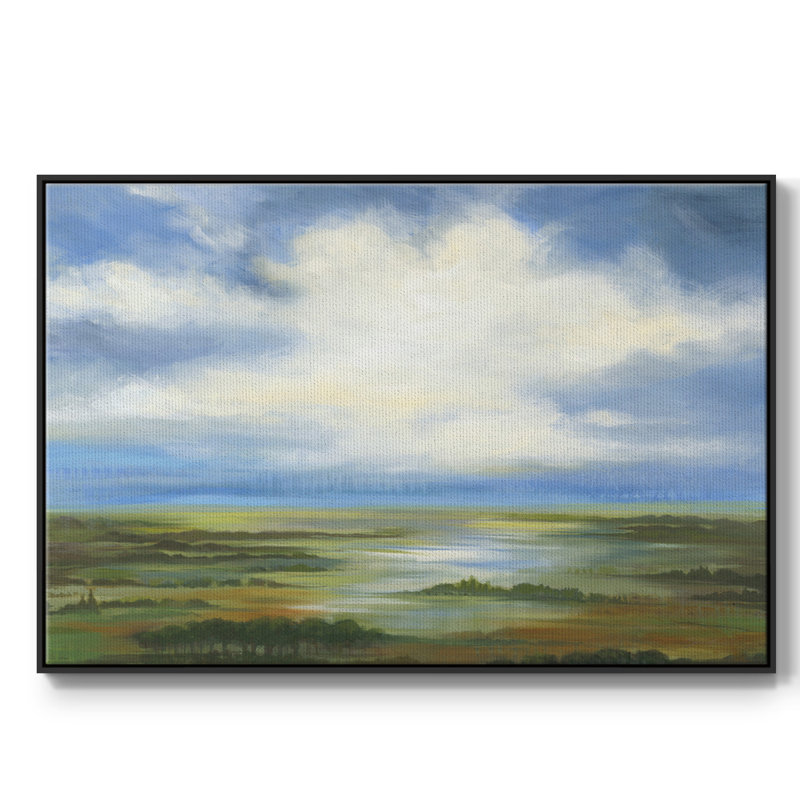«Lighting The Way», reproduction sur toile tendue, Toile avec cadre noir, H 41 po x l 27 po x P 2 po