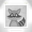 Impression sur papier Cheery Racoon-47841937-47483417
