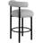 Hurlston Upholstered Counter Stool with Metal Frame-82685655