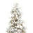 Flocked Long Needle Pine Pre-lit Christmas Tree-366257010