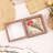 5X5 Small Shadow Box Frame With Linen Back - Sturdy Rustic Memory Display Case Of Flower, Pictures, Medals And More, Rustic Brown