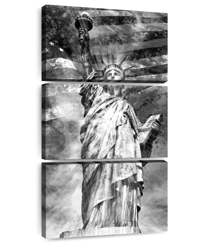 Monochrome Liberty, 27" H x 12" W