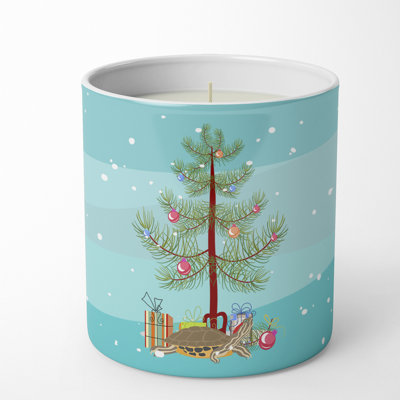 Jar Candle with Ceramic Holder