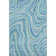 Premium Machine Washable Prisco Blue Rug