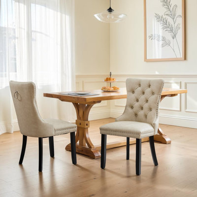 Chaise parsons rembourrée Seita