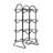 Townhouse Tabletop Wine Bottle Rack in Black