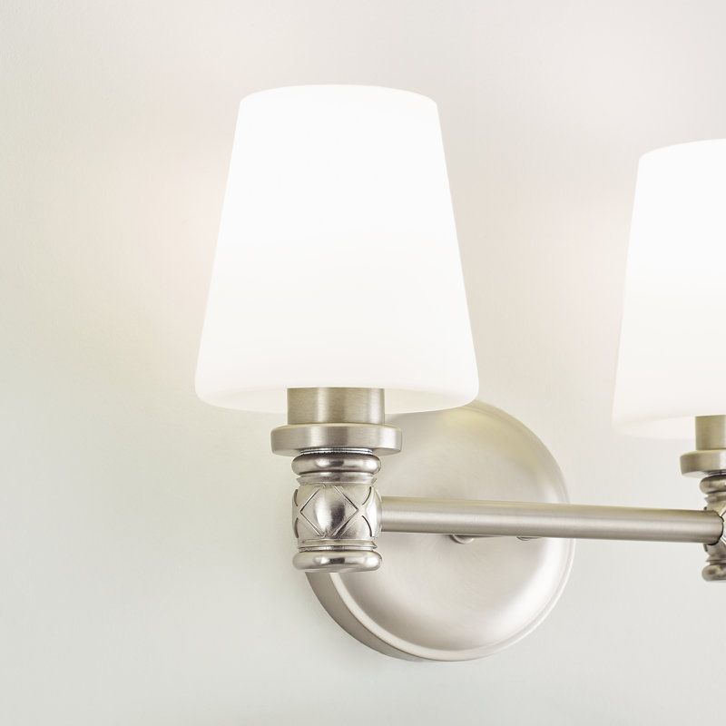 Xavierre 2 - Light Vanity Light, Satin Nickel