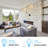 Adym LED Flush Mounted Sconce