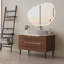 Meuble-lavabo de 36 pouces, autoportant ou fixé au mur avec lavabo intégré en céramique et tiroirs à fermeture en douceur-349961357