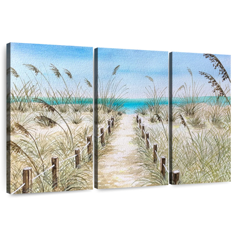 Gillard Path To The Shore, H 36 po x l 57 po