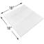 Carrelage pour mur et plancher en marbre 18 po x 18 po Bianco Dolomite