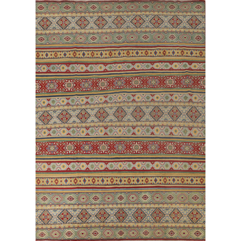 Tapis rayé Kazak
