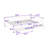 Upholstered Daybed with Built-in USB Ports and Two Storage Drawers-551723570