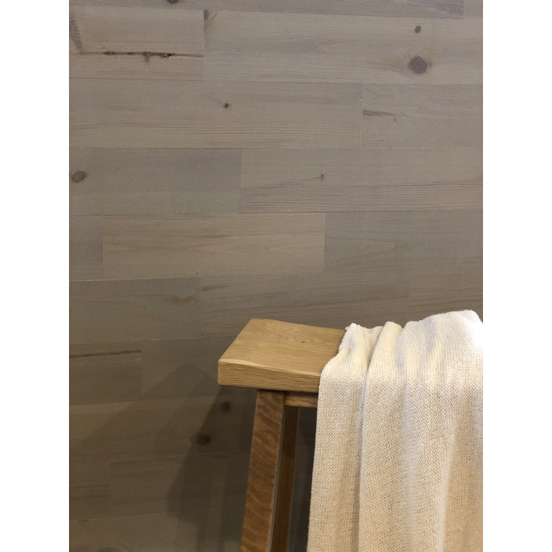 Planches murales en bois Timberchic Pine, Gris