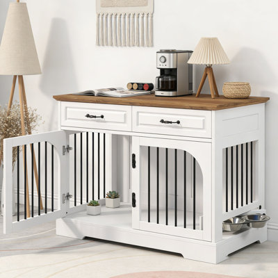 Farmhouse Dog Crate Furniture