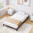 Heavy Duty Metal Platform Bed Frame, Noise Free Bed Frame with Under-Bed Storage and Steel Slats Support, No Box Spring Required-1133661316