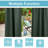 Dark Green Outdoor Blackout Curtains, 2 Panels, Waterproof Windproof Drapes For Patio, Porch, Garage & Gazebo, 52×96 Inches Per Panel-493356059-493356063