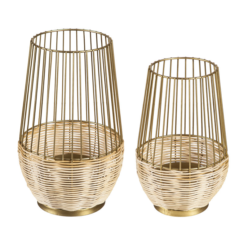 14'' H Metal Tabletop Lantern