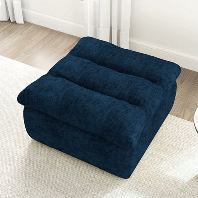 Canapé Lazy Floor, fauteuil moderne sans accoudoirs et sans dossier, canapé-sac d'appoint confortable, convient au salon, chambre, bureau