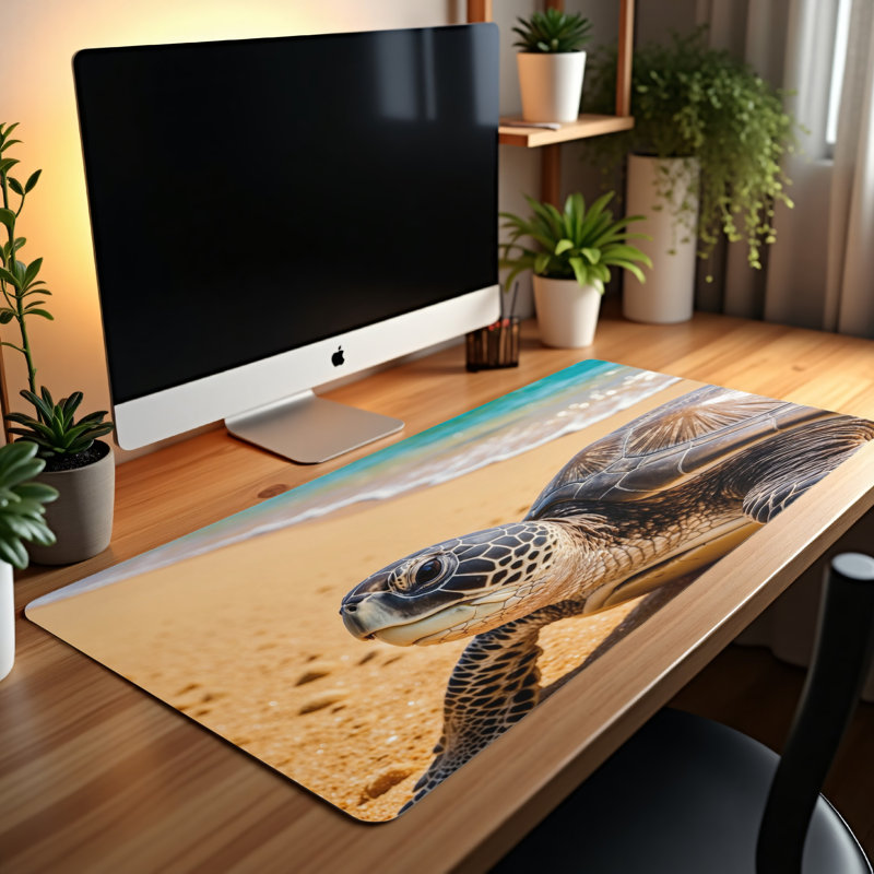 Polyester Desk Pad, 31.5x15.5