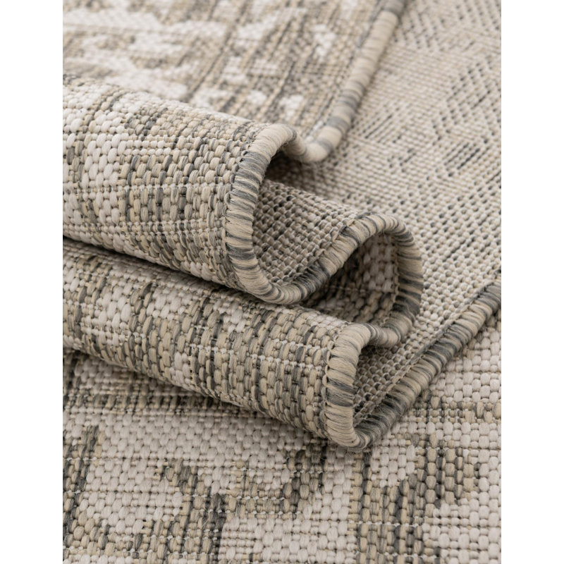 Jill Zarin Dubai Indoor/Outdoor Rug, Round 7'1"