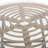 Orlando Outdoor Glass Top Faux Rattan Side Table,Tempered Glass Top End Table For Balcony Porch Deck-1728974328