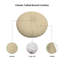 Coussin décoratif intérieur / extérieur Sunbrella, housse de coussin ronde de 18 pouces avec insert-116430567-116430571