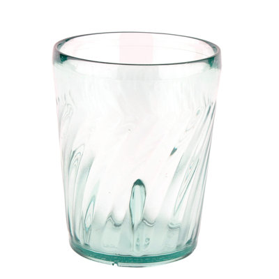 GET Gobelets en plastique incassables sans BPA Tahiti, 9 onces, transparent (ensemble de 12)