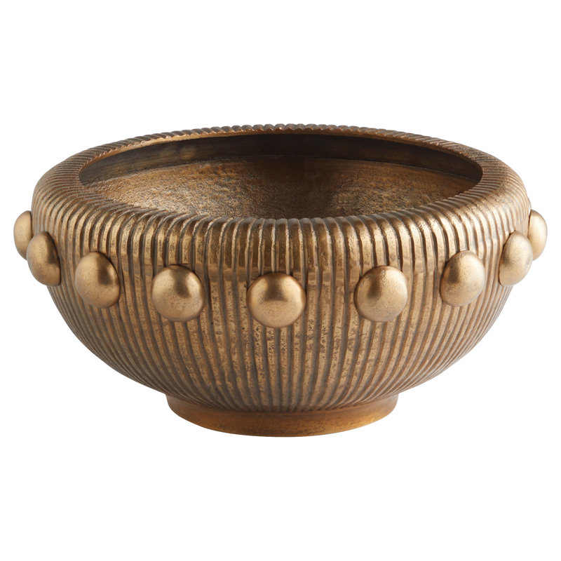 Batten Aluminum Decorative Bowl