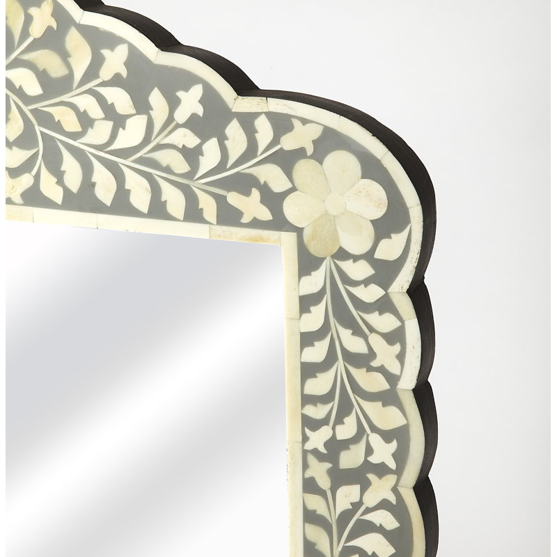 Miroir d'appoint Ren Botanic Bone, Gris