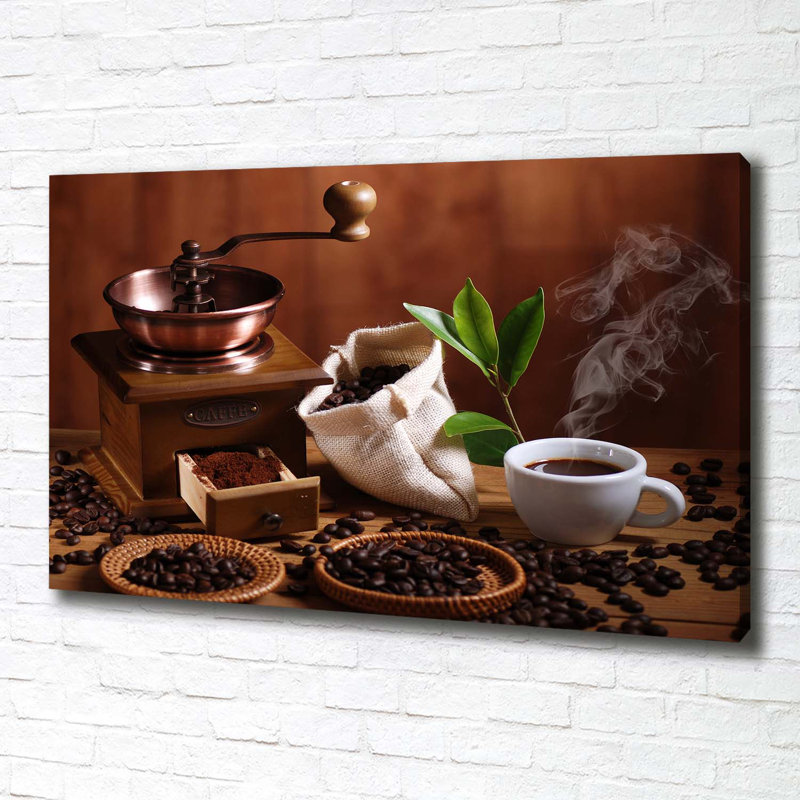 A Cup Of Espresso - Wrapped Canvas Print