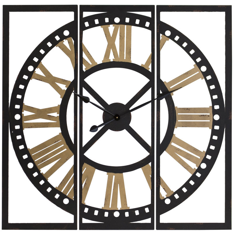 Aguasvivas Metal Wall Clock