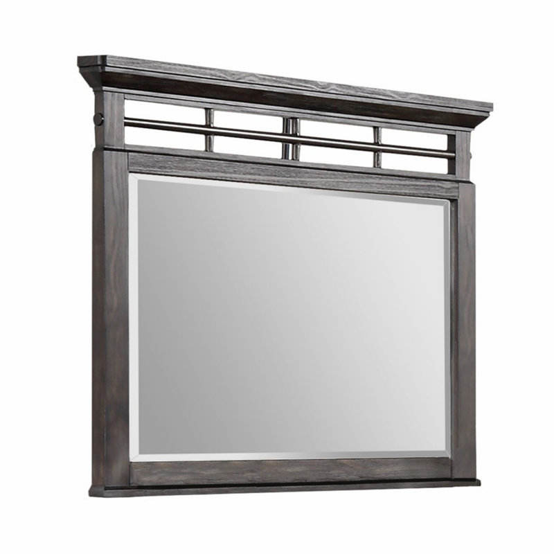 Miroir d'intérieur, miroir rectangulaire, miroir horizontal, miroir de commode pour la maison