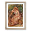 Woman Daydreaming by Pierre-Auguste Renoir - Picture Frame Painting-62805429-62805434